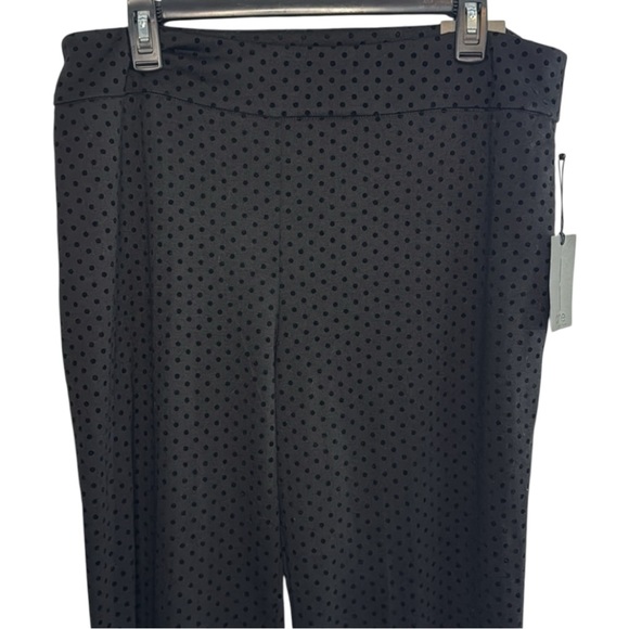 One Pants - One Pants, Black Polka Dot Pull On in Size 1X NWT‎